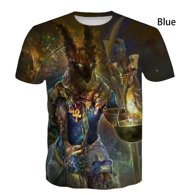 T-shirt à manches courtes pour hommes et enfants