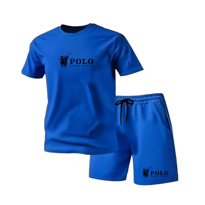 Ensemble T-shirt et short de sport POLO pour homme