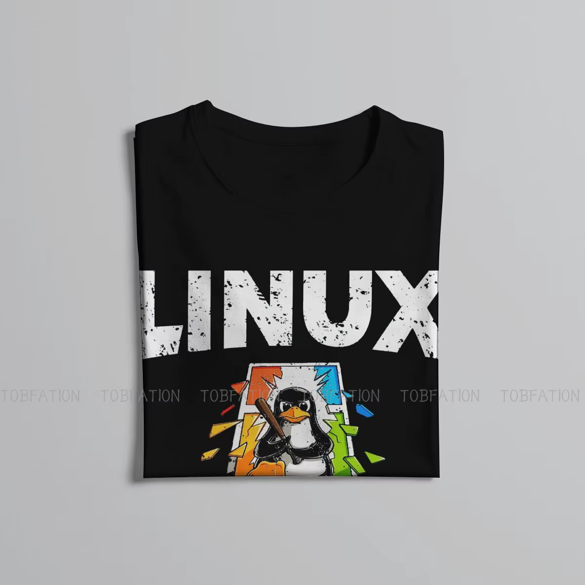 Linux Born to Be Root Not To Reboot Unique T-Shirt