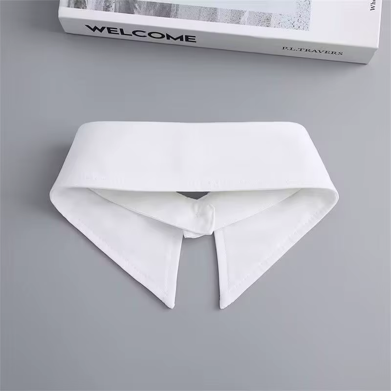 Col détachable pour chemise, faux col à revers, accessoire de mode décoratif pour vêtements, faux col pour chemisier