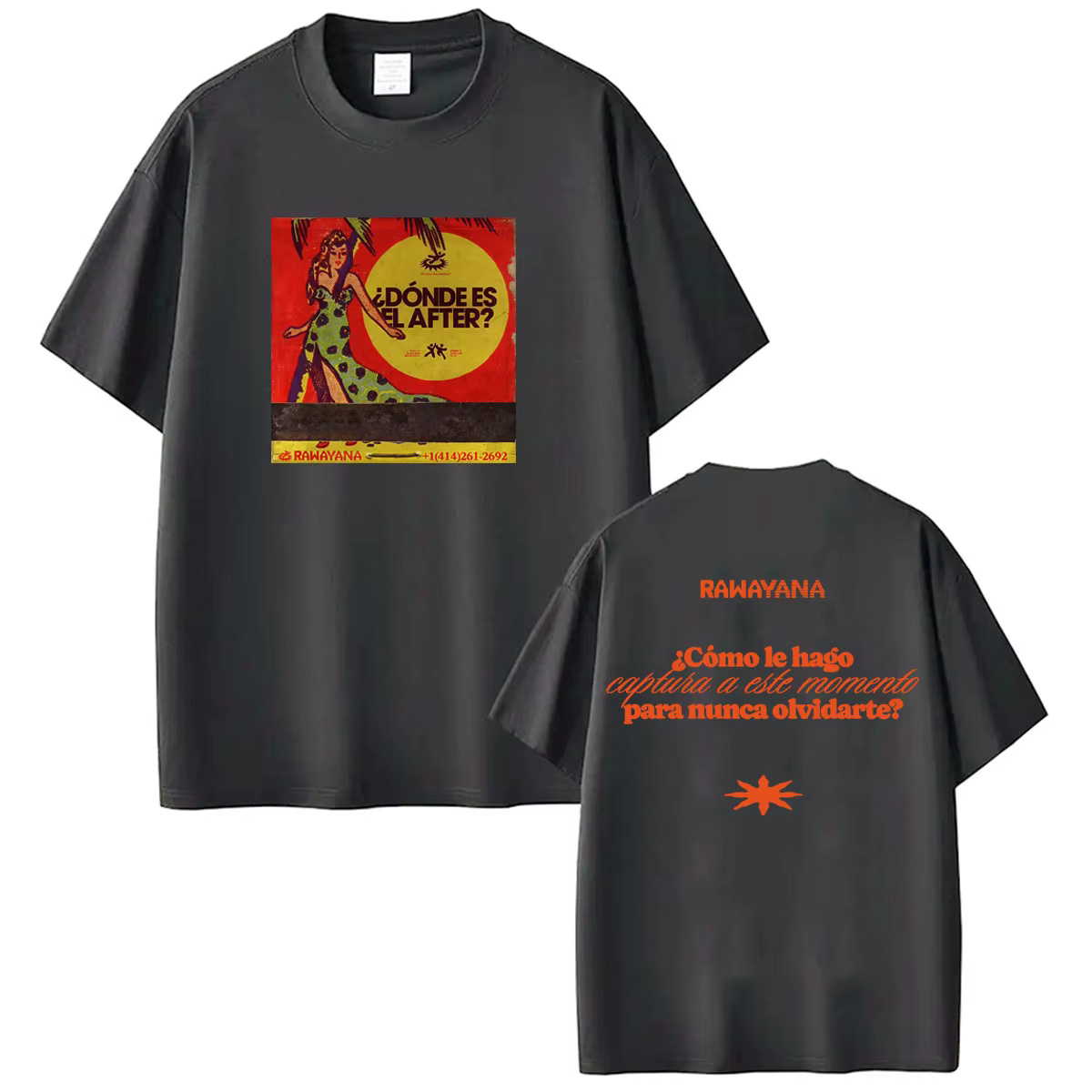 Rawayana : où est l'après? T-shirt graphique Album 2026 pour hommes et femmes