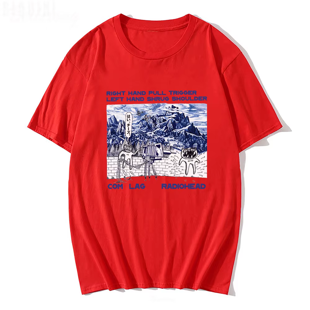 Radiohead-T-shirt pour homme et femme