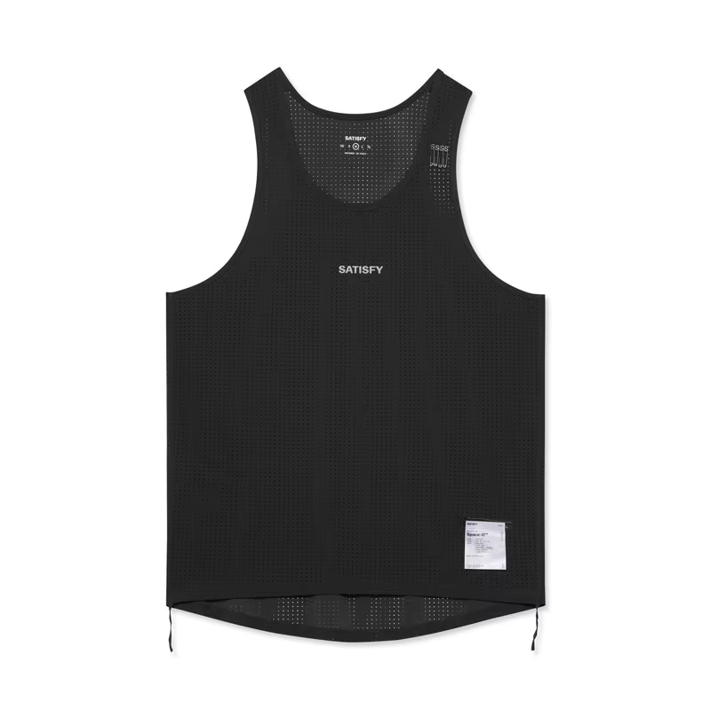 SATISFY Space Singlet, gilet de course sans manches