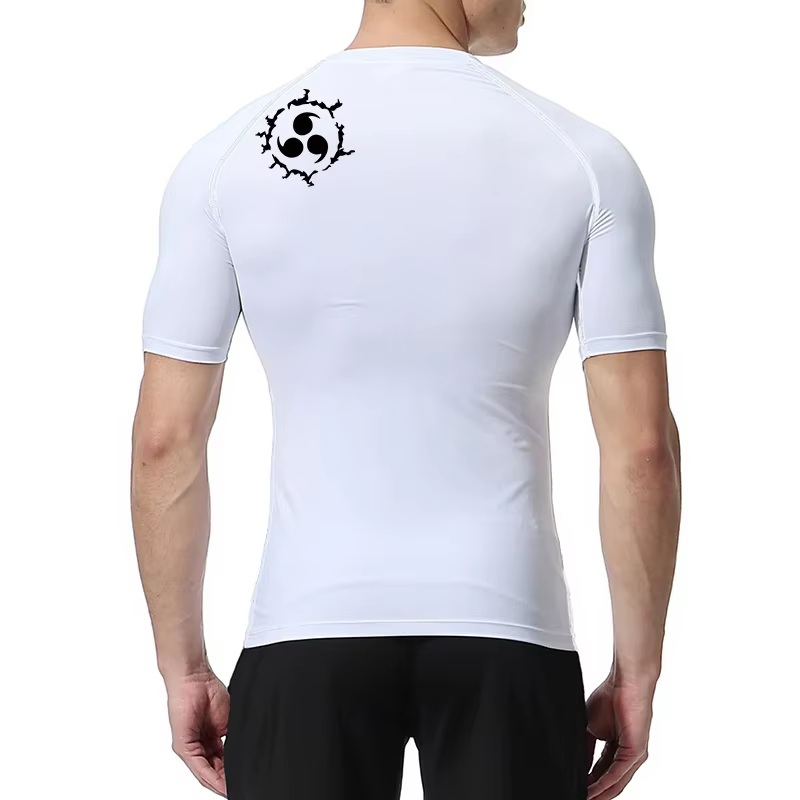 T-shirt de compression graphique pour homme