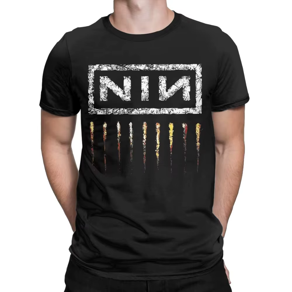 Nine Inch Nails NIN T-shirts imprimés pour hommes et femmes