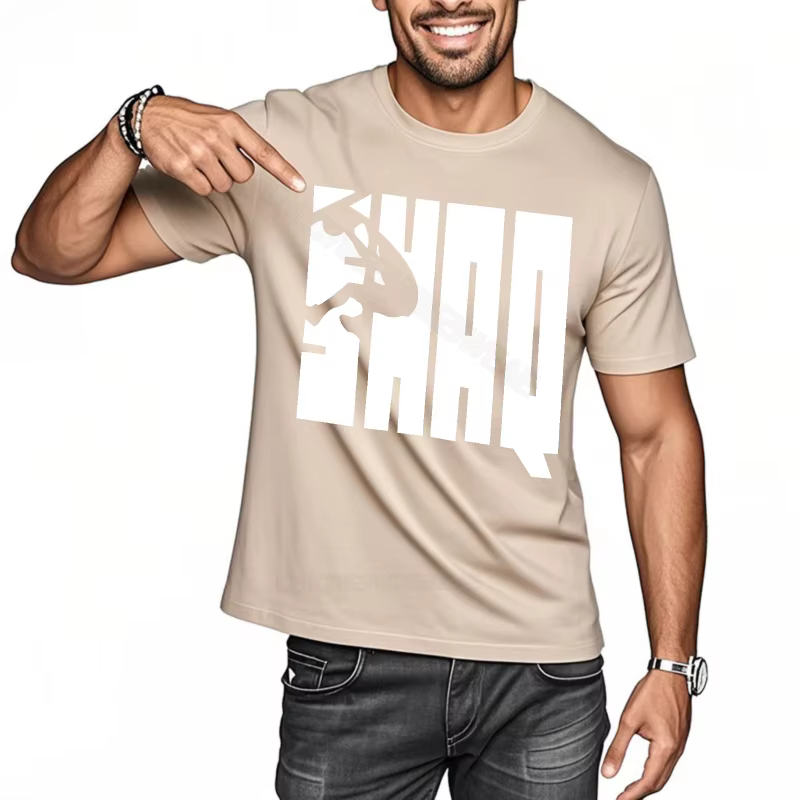 T-shirt homme graphique surdimensionné