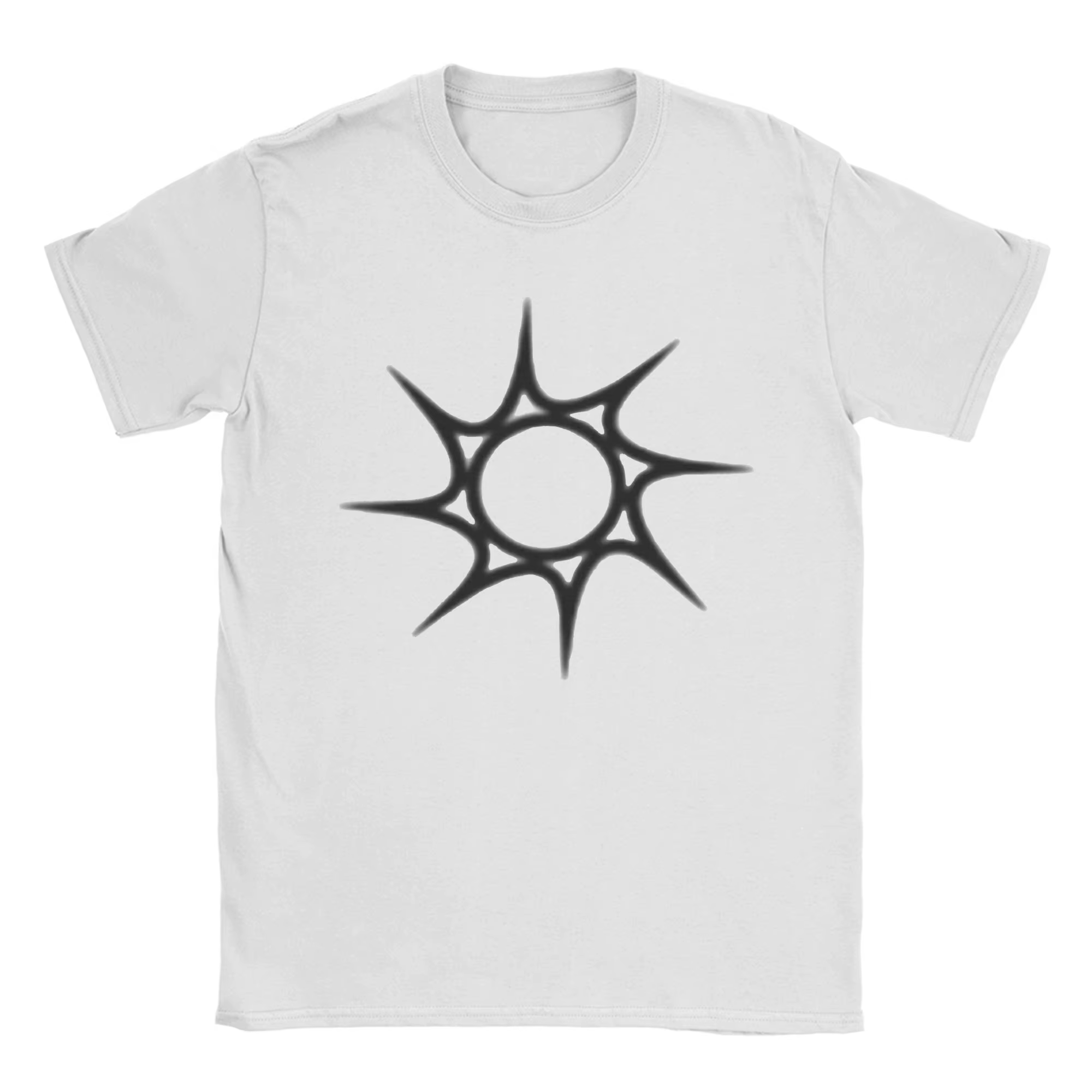 SPAWN POINT T-Shirt été Hipster T-Shirts homme 100% coton col rond surdimensionné