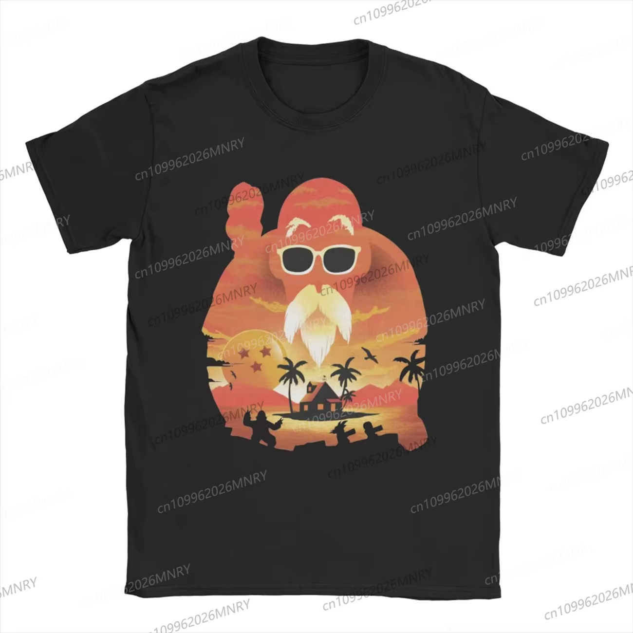 T-shirt Dragon Ball Master Roshi Muten pour hommes et femmes