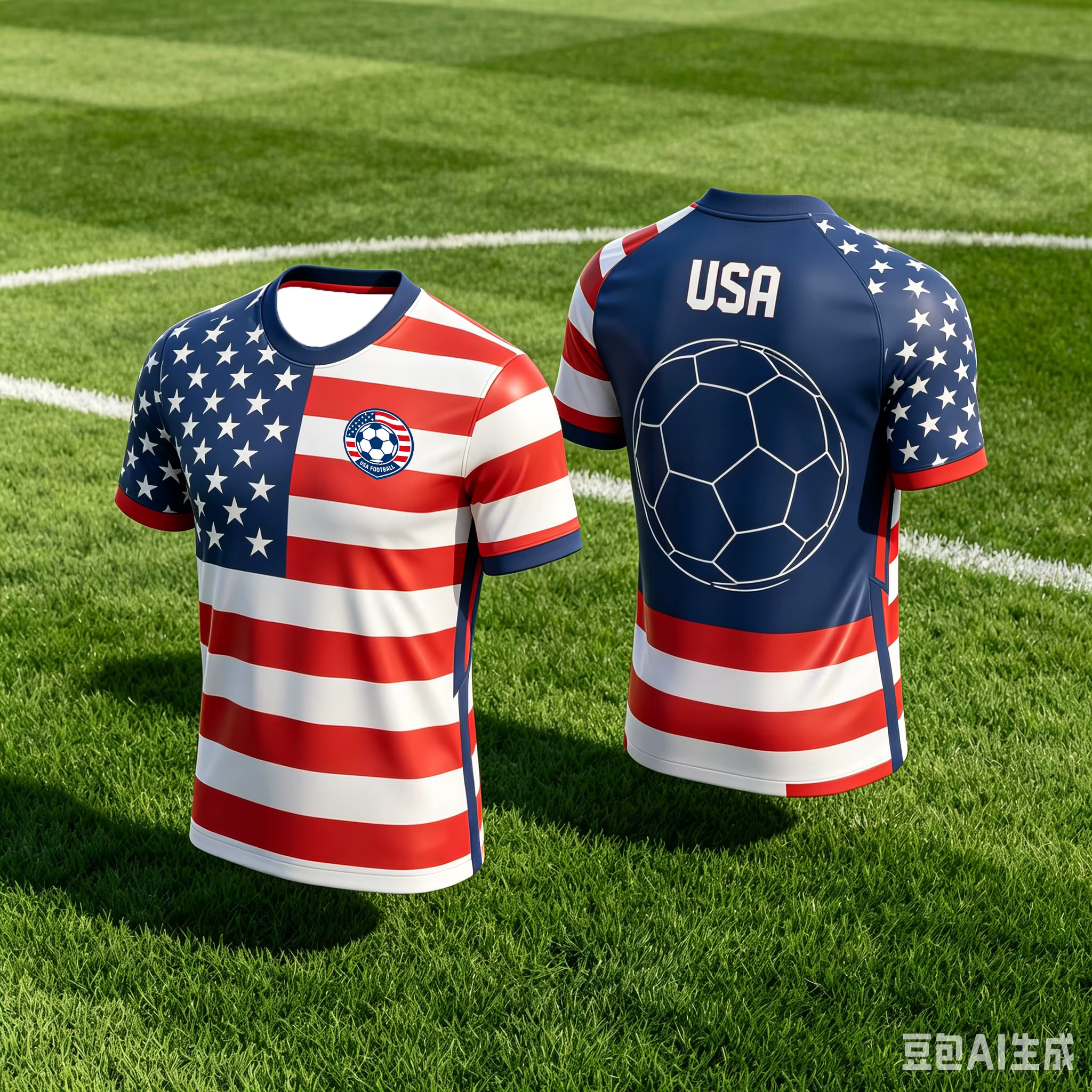 Maillot de football de l'équipe nationale des États-Unis