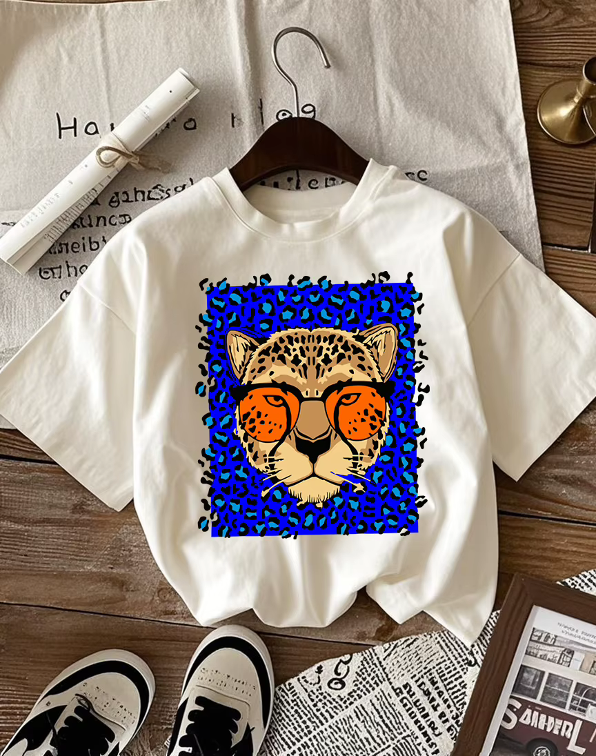 T-Shirt col rond en coton pour femmes