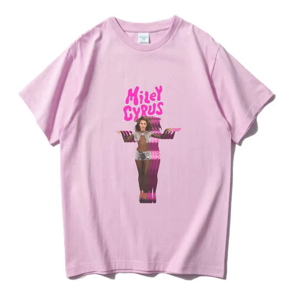 Miley Cyrus T-shirt coton haute qualité été