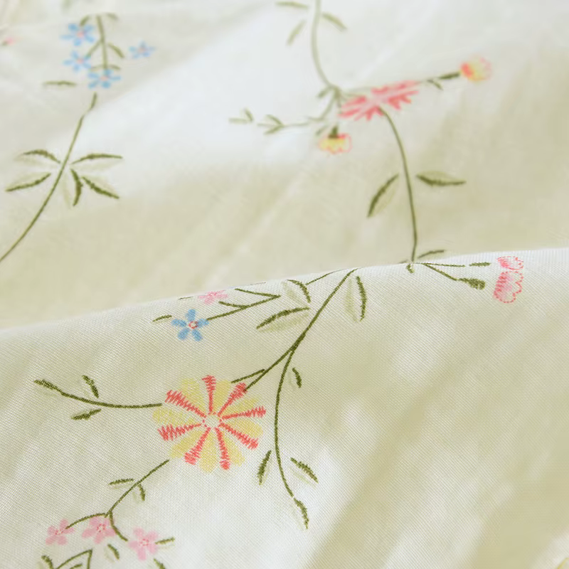 Kimono à Lacets en Coton pour Femme