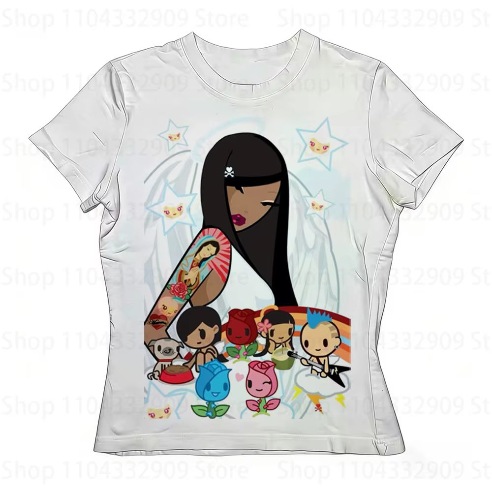 T-shirts Emo pour filles