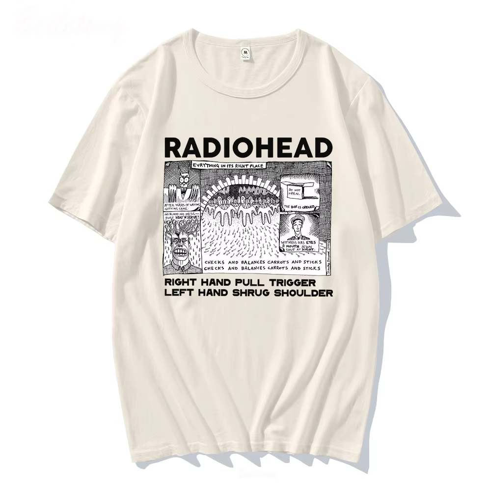 T-shirt humoristique rétro imprimé pour homme