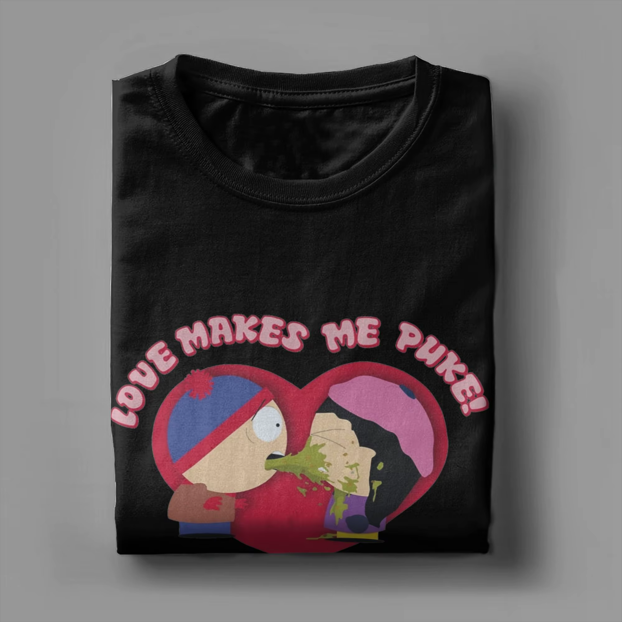 Souths Parks T-Shirt pour hommes femmes pur coton créatif