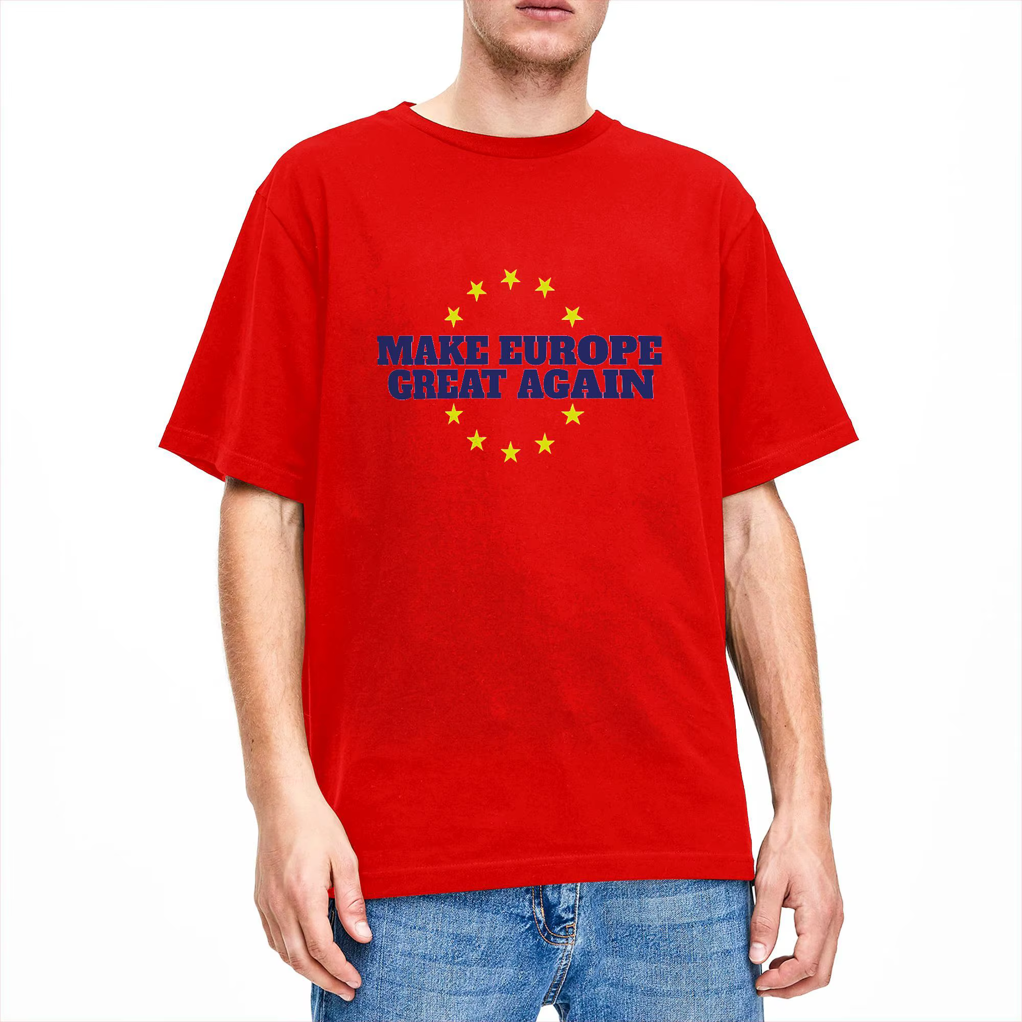 T-Shirt pour hommes, en coton