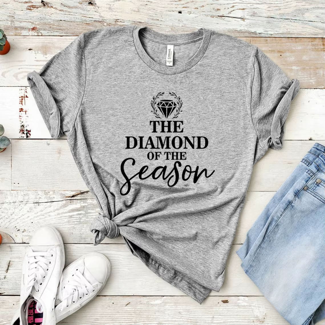 T-shirt manches courtes col rond femme