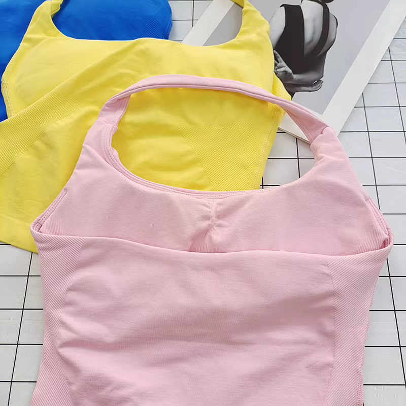 Bralette dos nu à col carré pour femmes
