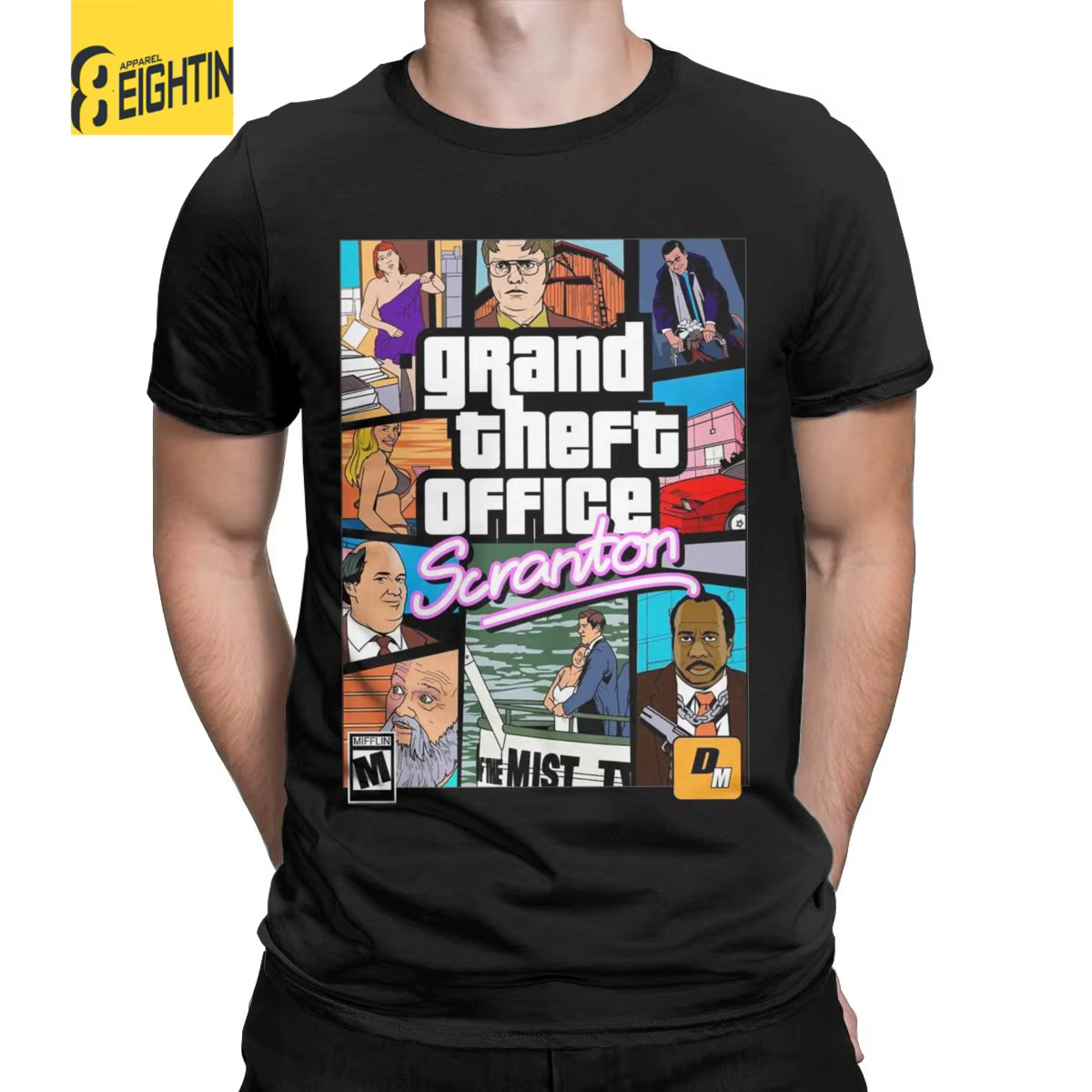 Grand vol bureau Scranton hommes t-shirt