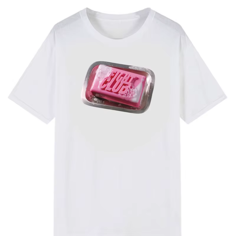 T-shirts graphiques Fight Club avec affiche de film
