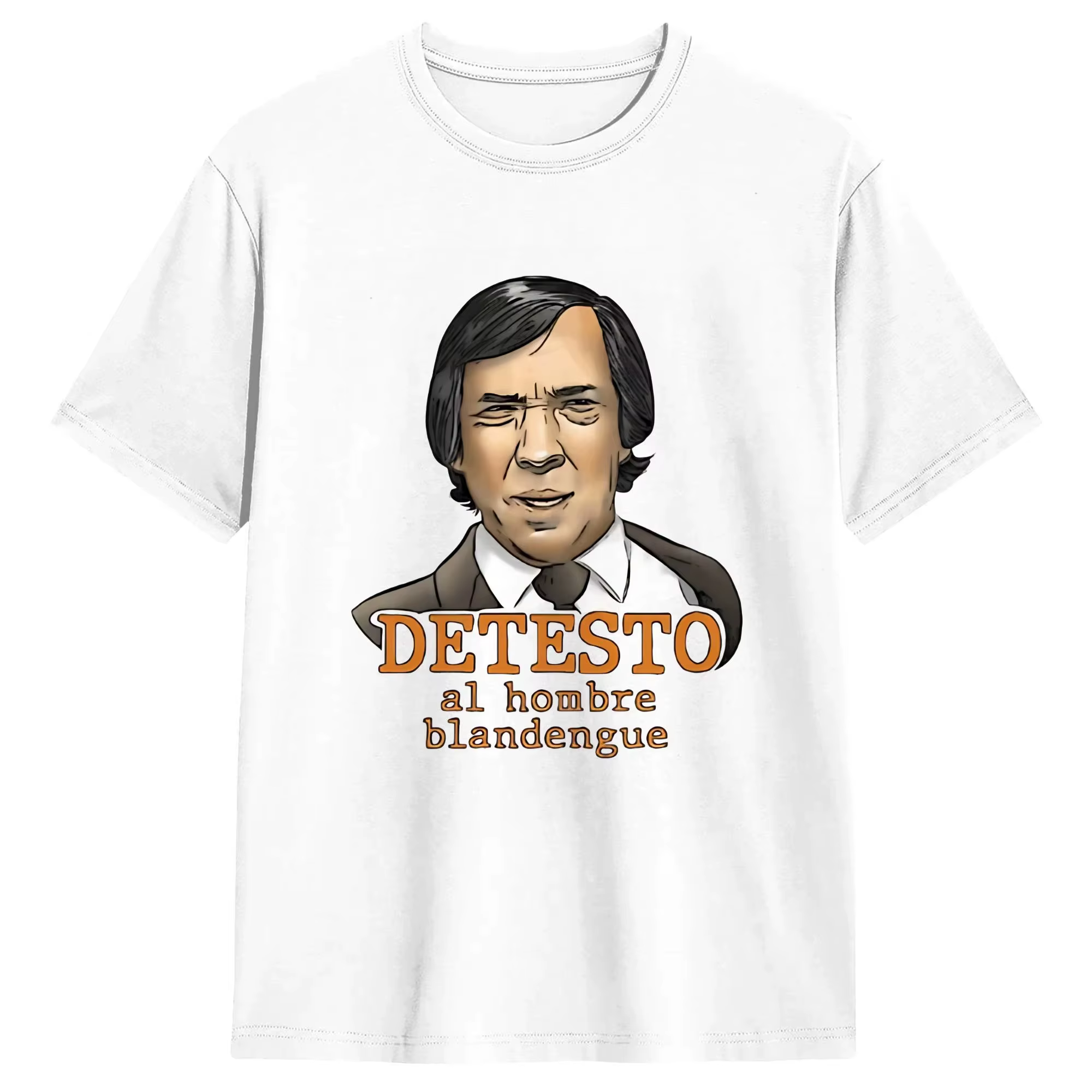 T-shirt Fary El Fary rétro espagnol DETESTO al hombre blandengue