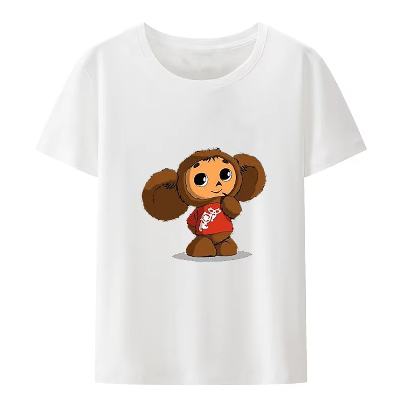 T-Shirt Cheburashka à Manches Courtes pour Homme