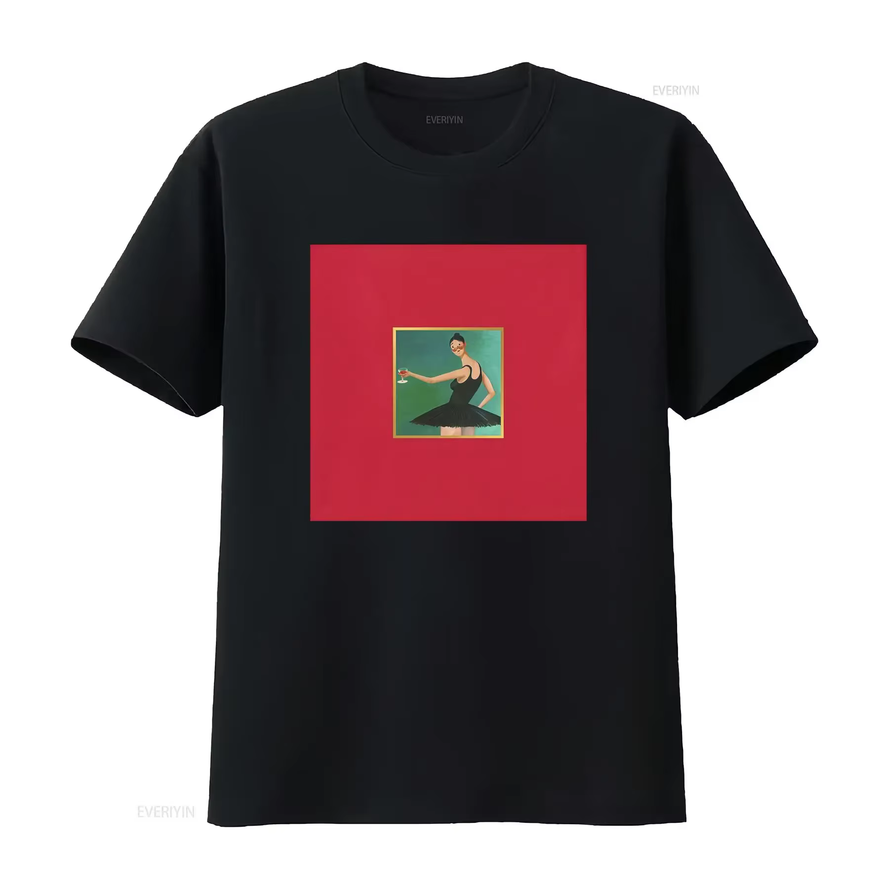 T-shirt avec couverture d'album My Beautiful Dark Twisted Fantasy
