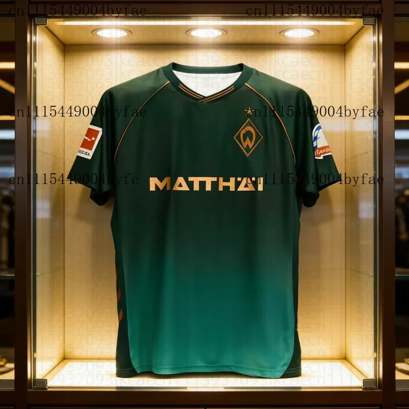 Nouveau Maillot de la Saison 2026 Werder Brême T-shirt Sportif Tendance Gorpcore pour Hommes et Femmes Édition Commémorative pour les Fans Tenue de Plage