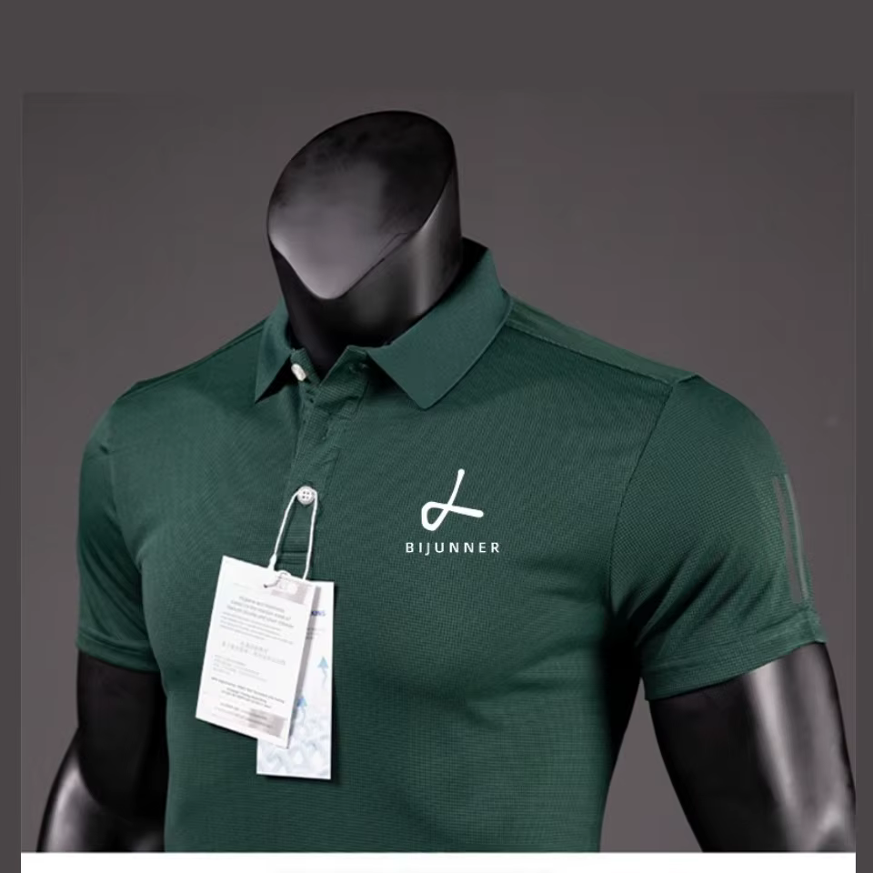 Polo de golf décontracté à manches courtes