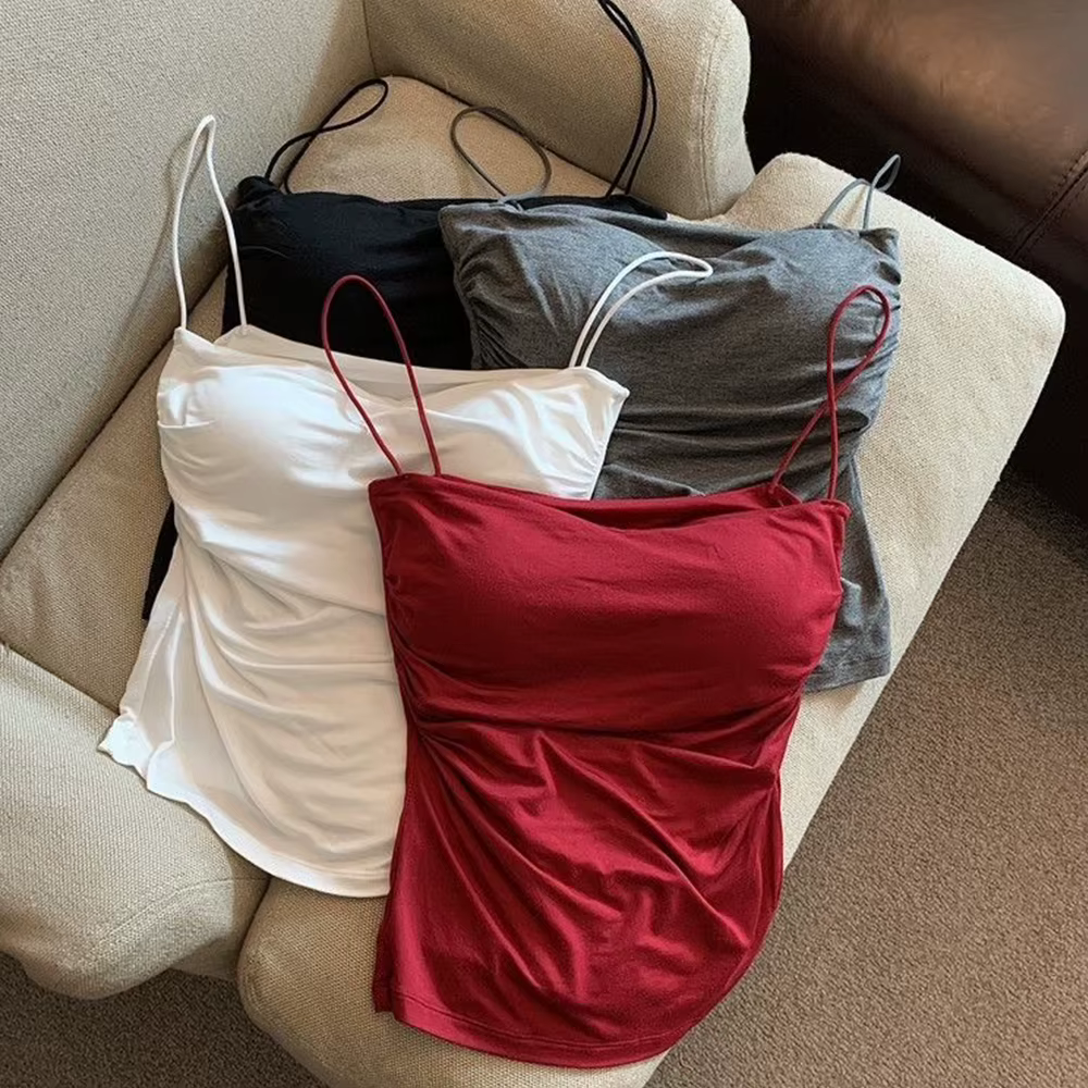 Débardeurs pour femmes avec soutien-gorge intégré
