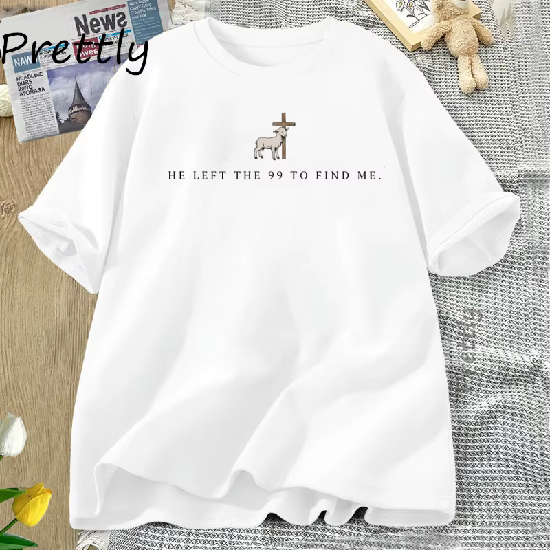 Il Left The 99 T-shirt chrétien T-Shirts hommes femmes verset de la Bible