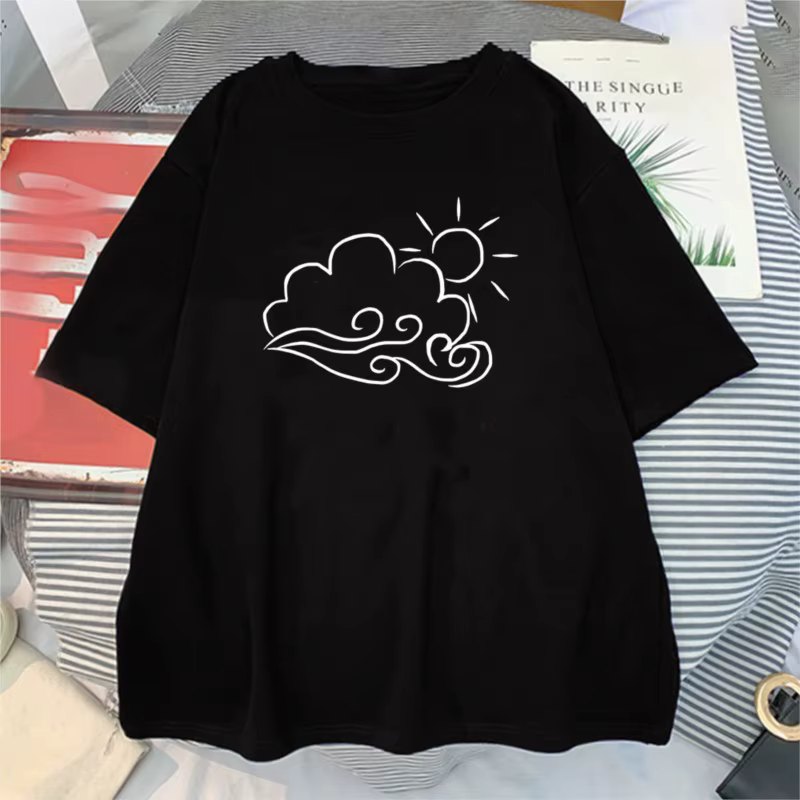 T-shirt à manches courtes Love in The Air pour hommes et femmes
