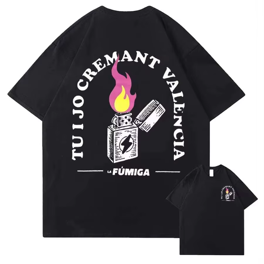 T-shirt La Fumiga Tu I Jo Cremant València pour hommes et femmes