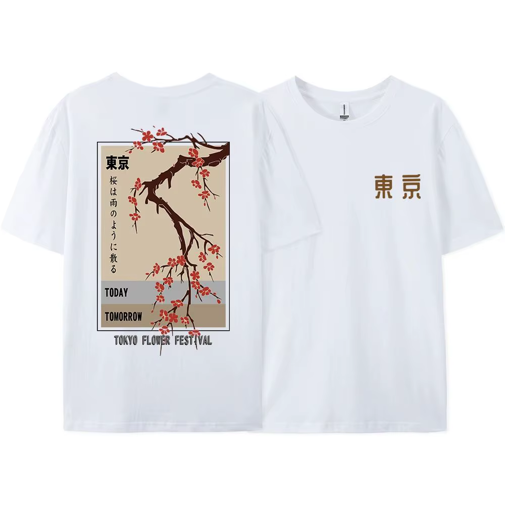 T-shirt du Festival des Fleurs de Tokyo Today Tomorrow