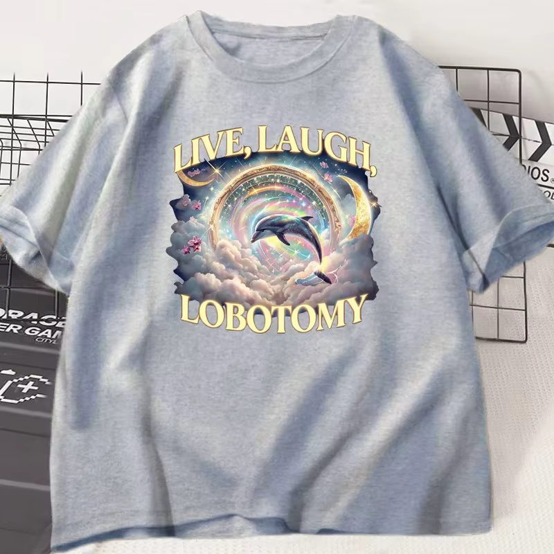 T-shirt Live Laugh Lobotomy pour femmes