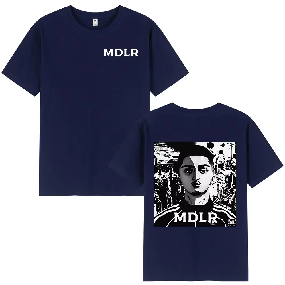 Rappeur Morad MDLR impression graphique t-shirt mode Hip Hop rue à manches courtes T-shirts hommes femmes haute qualité