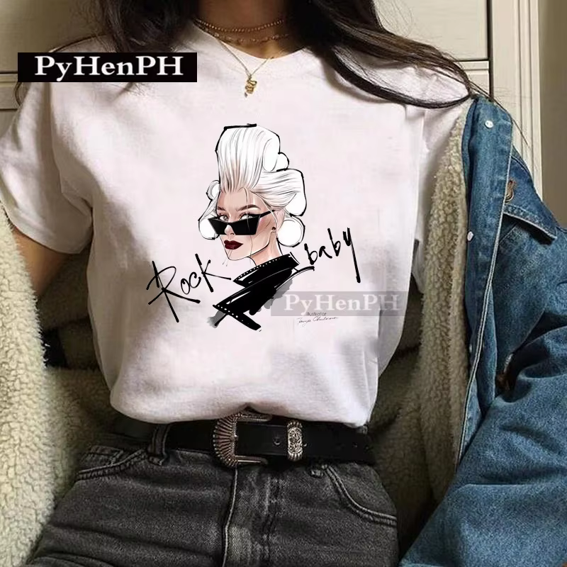 T-shirt à la mode pour filles