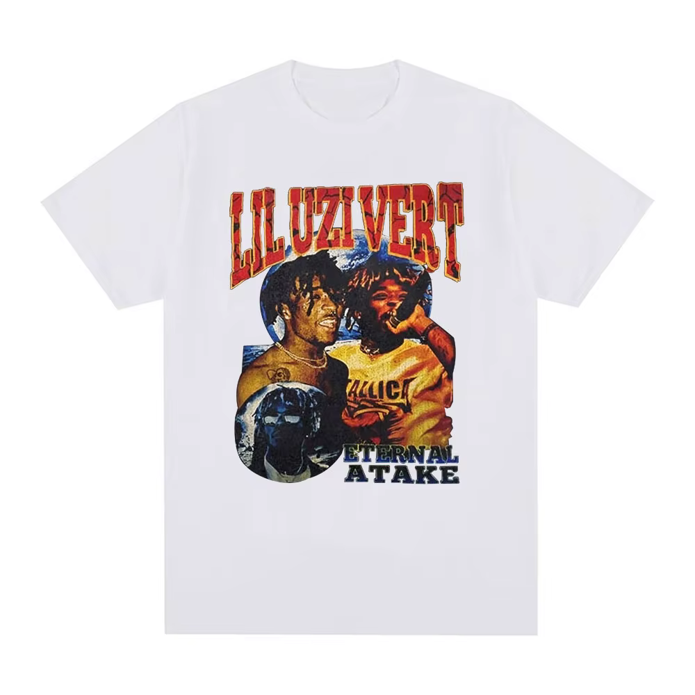 Rappeur Lil Uzi Vert T-shirt Album de musique Atake éternel graphique
