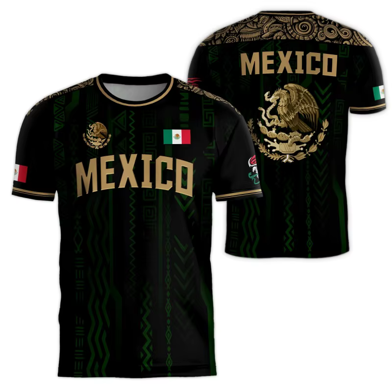T-shirt Mexique Aztèque Homme Femme