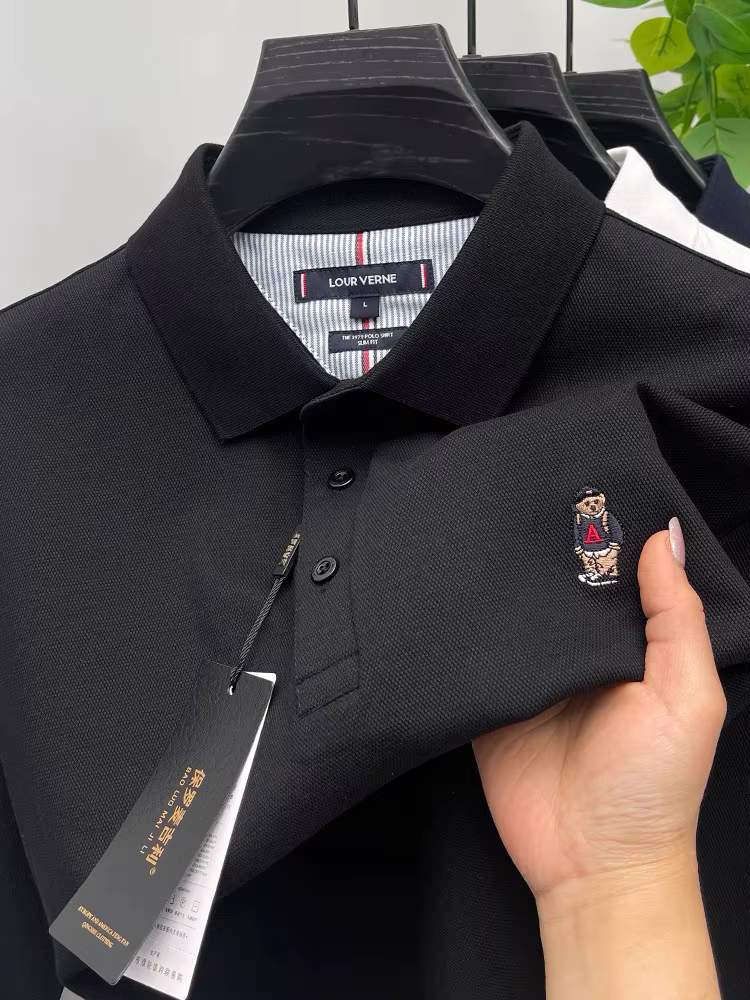 Polo à manches courtes pour hommes