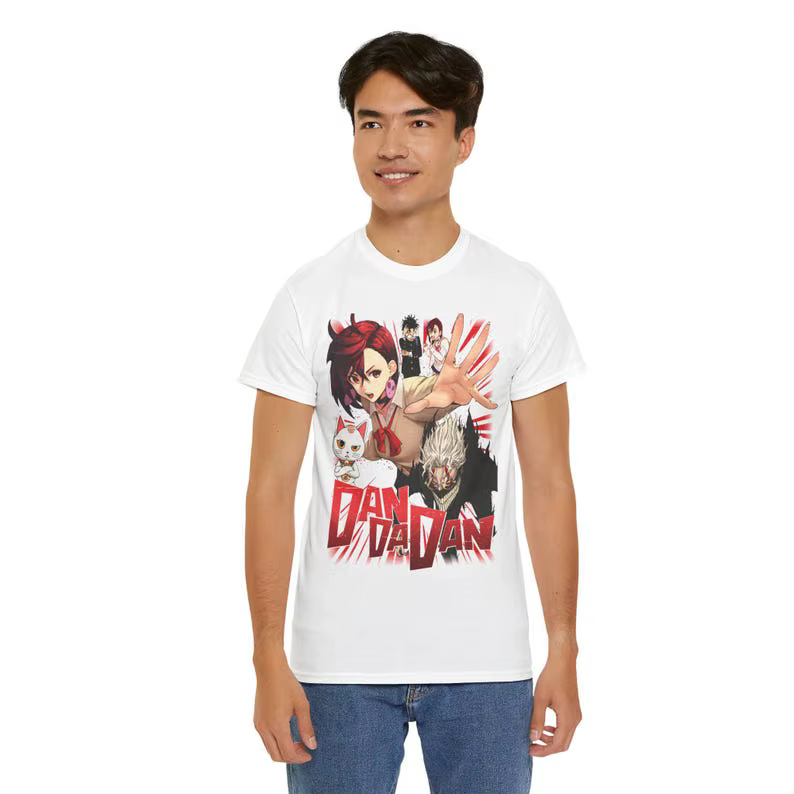 Dandadan Anime T-Shirt à la mode japonais Streetwear graphique