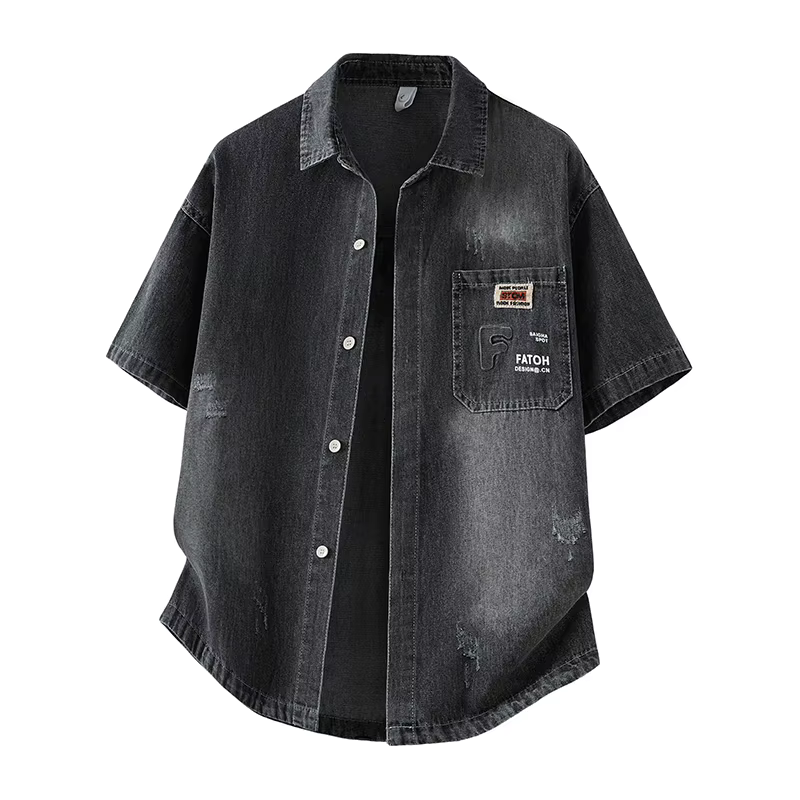 Chemise en jean pour homme