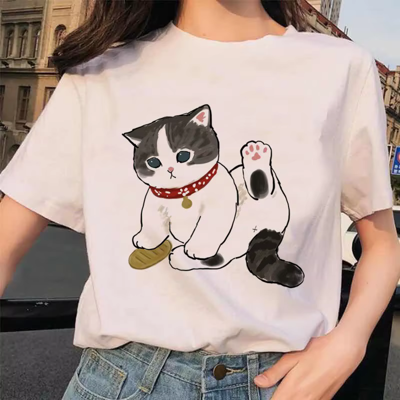 T-shirt personnalisé à manches courtes et col rond pour hommes et femmes