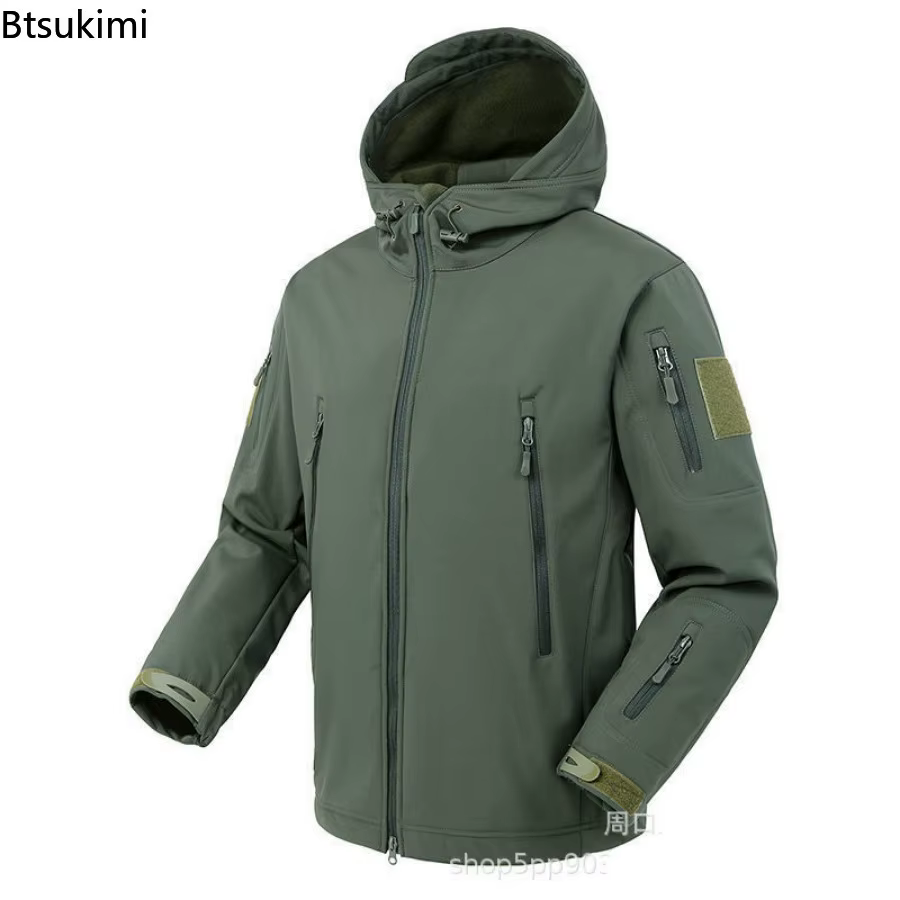 Vestes Softshell en peau de requin pour hommes