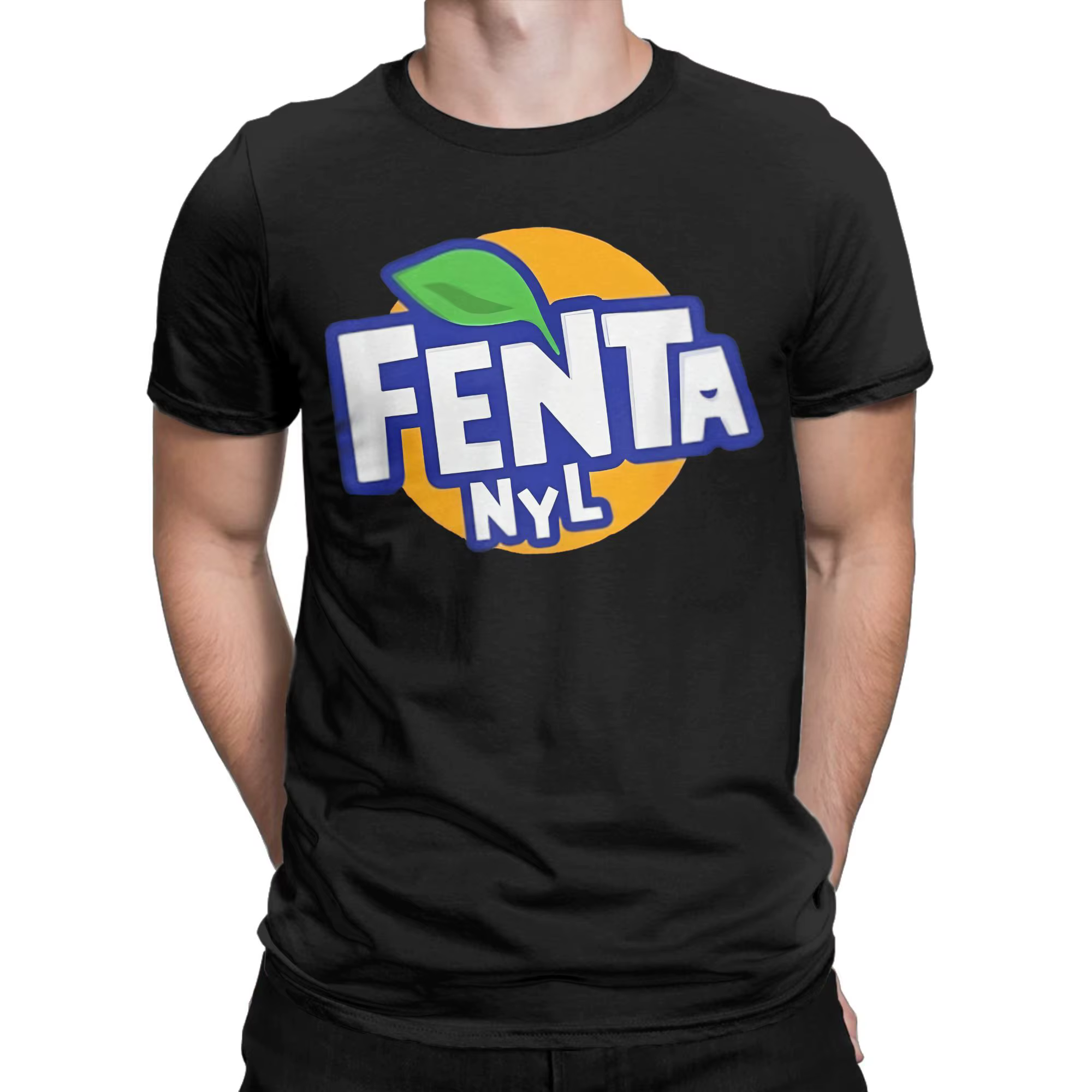 T-shirt F-Fenta NYL 2026 Nouveau Graphisme New York Mélange de Coton Homme Femme Unisexe Oversize Hip Hop Streetwear Nouveauté Décontracté Hauts