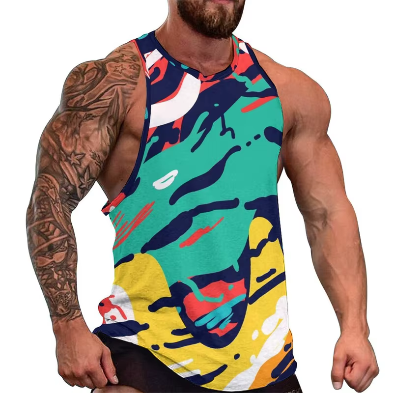 Débardeur camouflage pour hommes