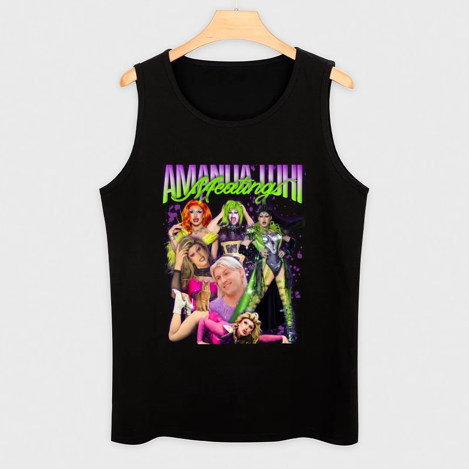 Amanda Tori Meating Tank Top Cool Dry Tank Top Haut d'été léger sans manches