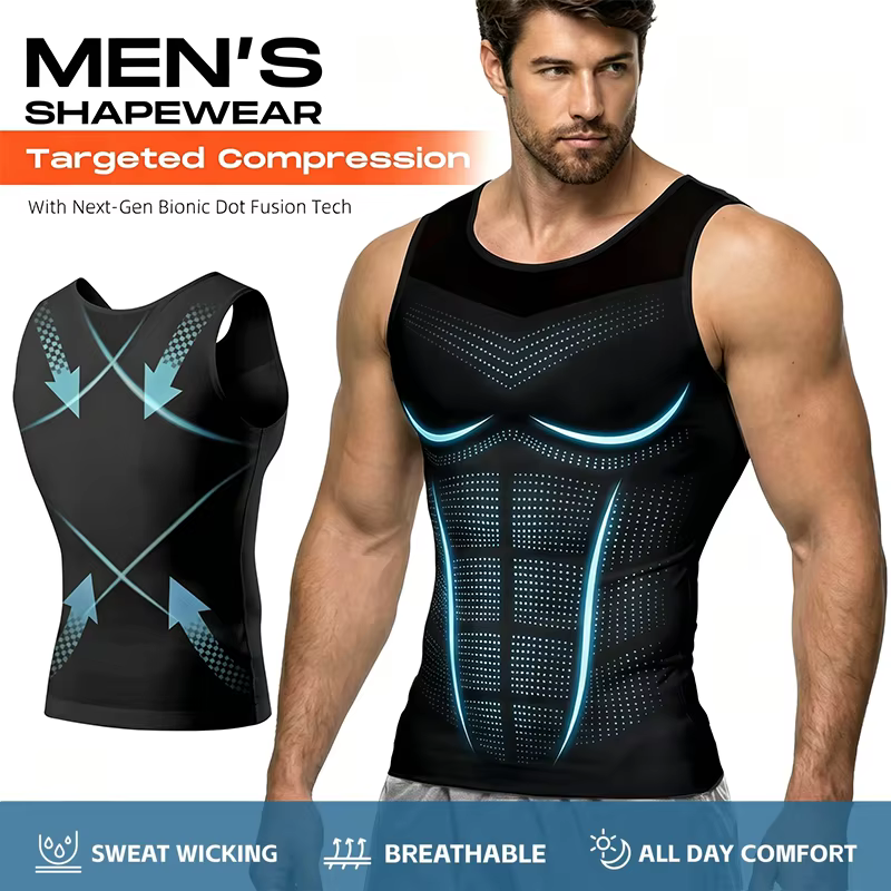Débardeur moulant pour homme