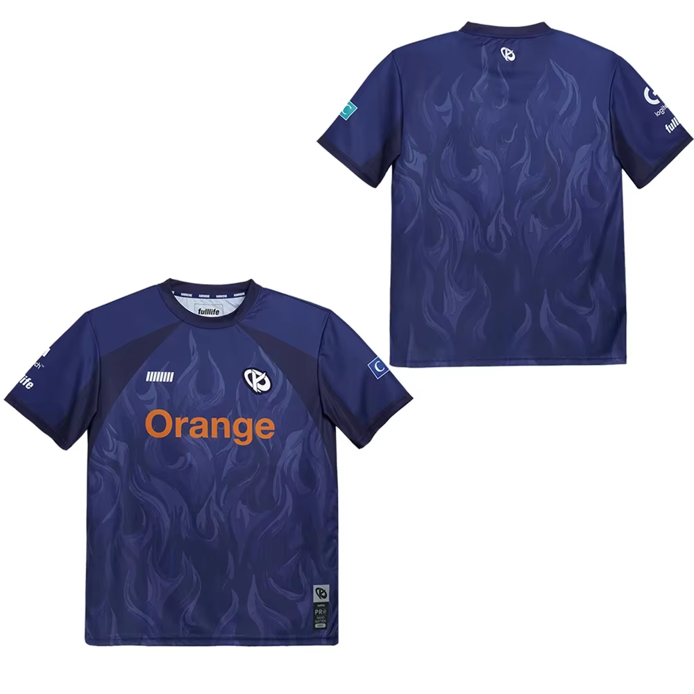 Karmine Corp Esports Club 2025 maillot Valorant ligue professionnelle VCT joueur uniforme Fans T-shirt personnalisé unisexe dessus respirants