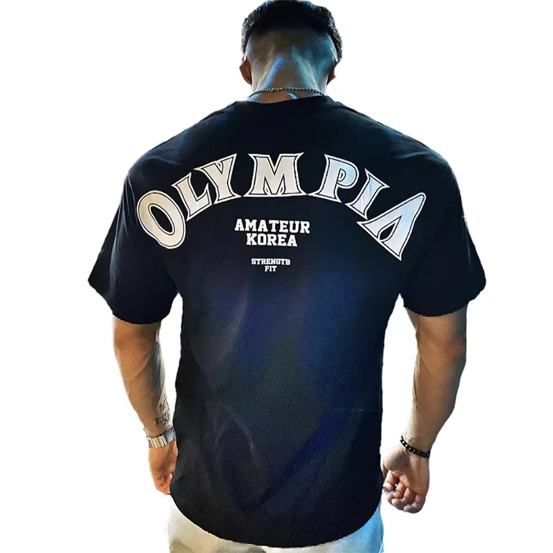 OLYMPIA Coton Gym Shirt dehors T